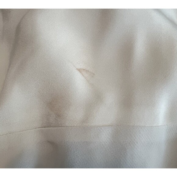 J Crew Robin Silk Tricotine Dress Size 14 Ivory Wedding Gown NWT - Picture 12 of 14